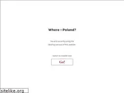 Sites similar to whereispoland.com