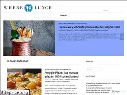 Sites similar to wherelunch.com