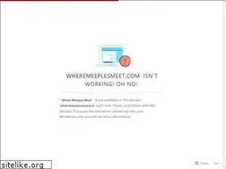 Sites similar to wheremeeplesmeet.com