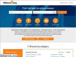 Sites similar to whereorg.com
