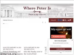 Sites similar to wherepeteris.com