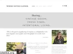 Sites similar to wheresistersgather.com