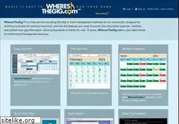 Sites similar to wheresthegig.com