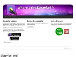 Sites similar to wheresthekaraoke.com