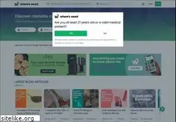 Sites similar to wheresweed.com