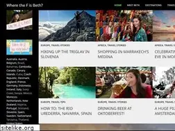 Sites similar to wherethefisbeth.com