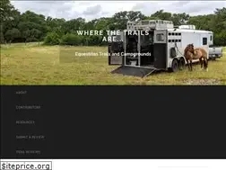 Sites similar to wherethetrailsare.com