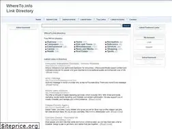 Sites similar to whereto.info