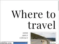 Sites similar to whereto.travel