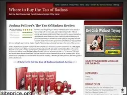 Sites similar to wheretobuythetaoofbadass.com