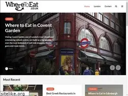Sites similar to wheretoeat.co.uk