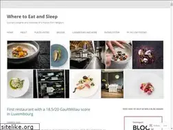 Sites similar to wheretoeatandsleep.com