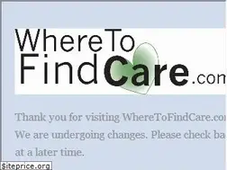 Sites similar to wheretofindcare.com