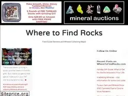 Sites similar to wheretofindrocks.com
