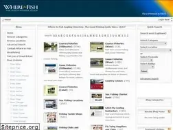 Sites similar to wheretofish.co.uk