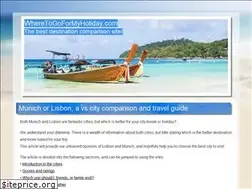 Sites similar to wheretogoformyholiday.com