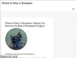 Sites similar to wheretostayinbudapest.com