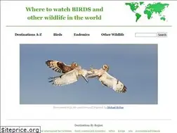 Sites similar to wheretowatchbirdsandotherwildlifeintheworld.co.uk
