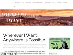 Sites similar to whereveriwant.com