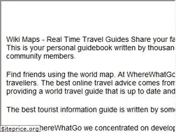 Sites similar to wherewhatgo.com