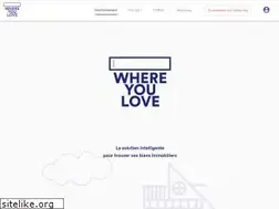 Sites similar to whereyoulove.com