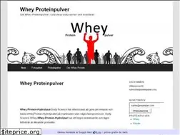 Sites similar to wheyproteinpulver.n.nu