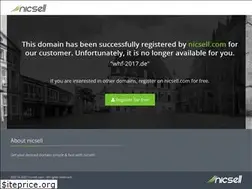 Sites similar to whf-2017.de