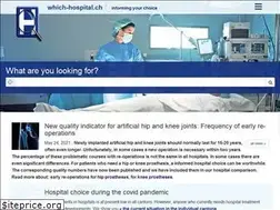 Sites similar to which-hospital.ch