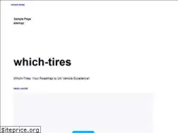 Sites similar to which-tires.com