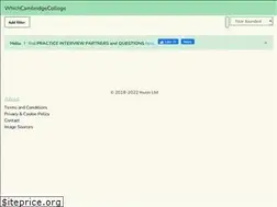 Sites similar to whichcambridgecollege.com