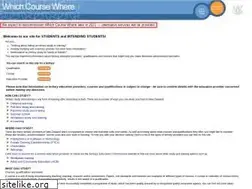 Sites similar to whichcoursewhere.govt.nz