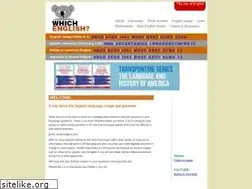 Sites similar to whichenglish.com