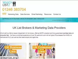 Sites similar to whichlist2.com