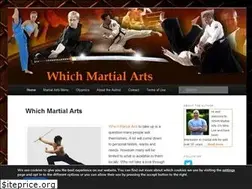 Sites similar to whichmartialarts.com