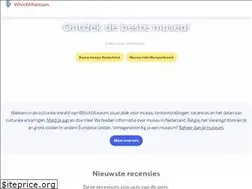 Sites similar to whichmuseum.be