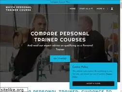 Sites similar to whichpersonaltrainercourse.co.uk