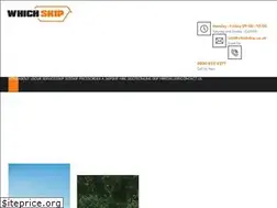 Sites similar to whichskip.co.uk