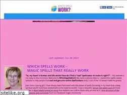 Sites similar to whichspellswork.com
