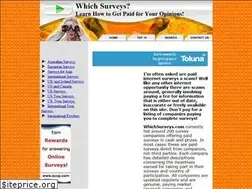 Sites similar to whichsurveys.com