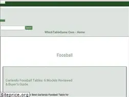 Sites similar to whichtablegame.com