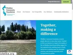 Sites similar to whidbeyfoundation.org