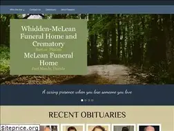 Sites similar to whiddenmcleanfuneralhome.com