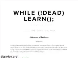 Sites similar to whilenotdeadlearn.com