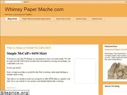 Sites similar to whimsypapermache.blogspot.com