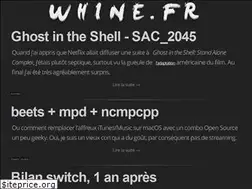 Sites similar to whine.fr