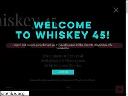 Sites similar to whiskey45.com
