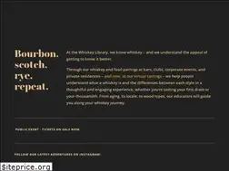 Sites similar to whiskeylibrarydc.com