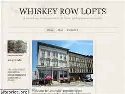 Sites similar to whiskeyrowlofts.com