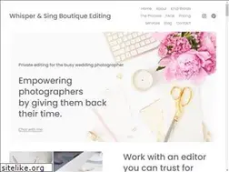 Sites similar to whisperandsing.com