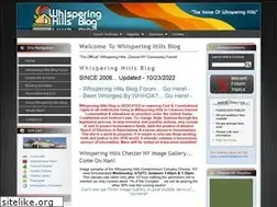 Sites similar to whisperinghillsblog.com